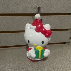 Sanrio Hello Kitty Christmas Santa Soap Lotion Dispenser Pump Jay Franco Holiday